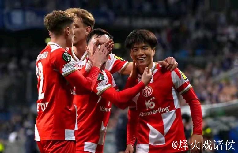 美因茨队做客遭波兹南莱赫1-1踢平 连续2轮欧协 美因茨队做客遭波兹南莱赫1-1踢平 连续2轮欧协